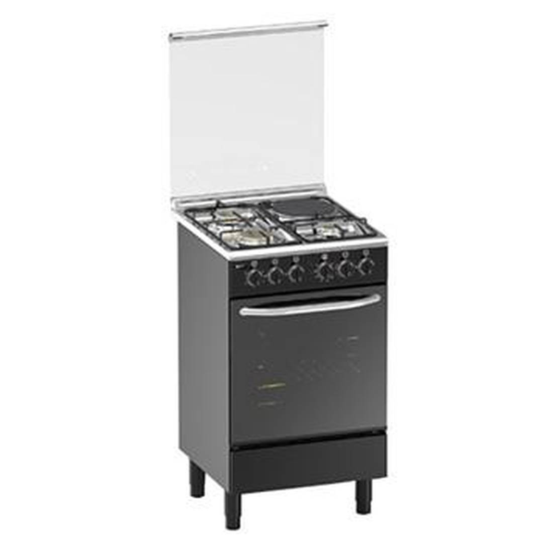 [MARKES] MREB50 50cm Gas Range, 3 Gas 1 Electric Burner, Black