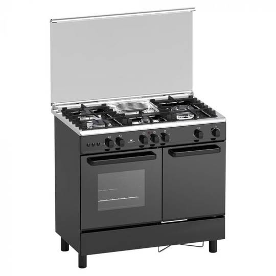 White Westinghouse Wcg952k 90cm 4 Gas 1 Hot Plate Gas Oven